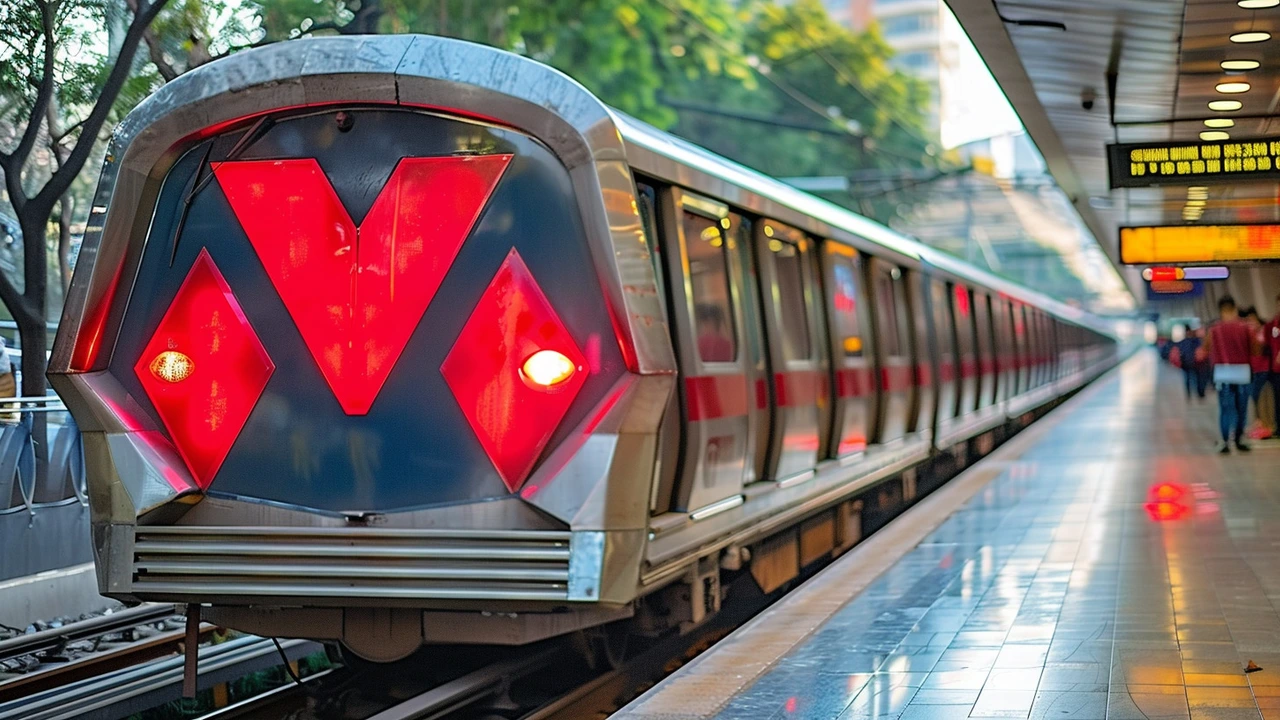 Metro de Santiago opera con servicio parcial en la Línea 6 por trabajos de drenaje