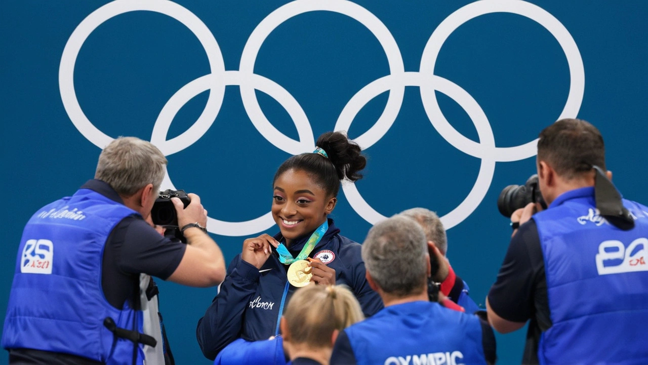 Simone Biles critíca a los medios durante las Olimpiadas de París 2024: 'Dejarnos disfrutar el momento'