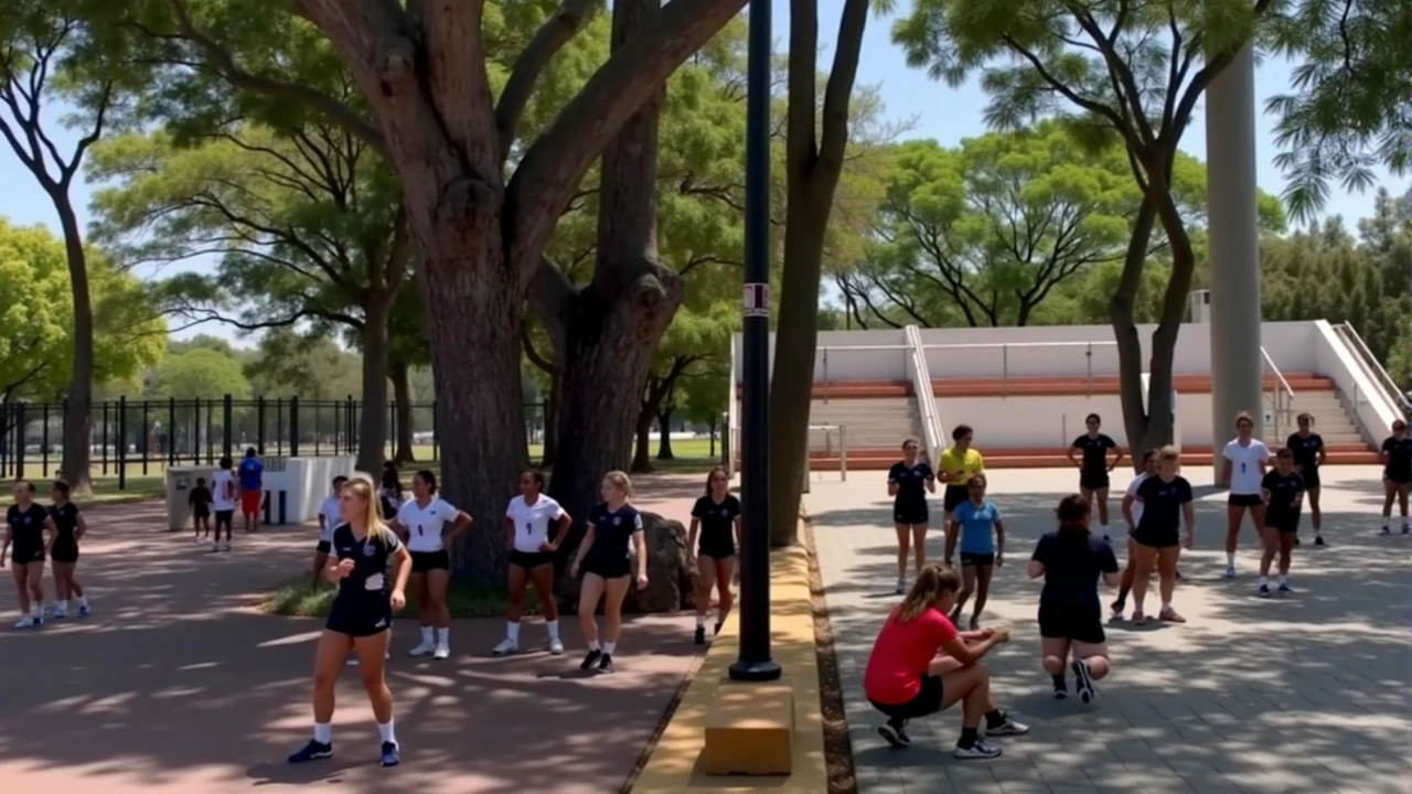 Selección Femenina Sub-20 de Alemania Sorprende a los Residentes de Cali Entrenando en un Parque Público