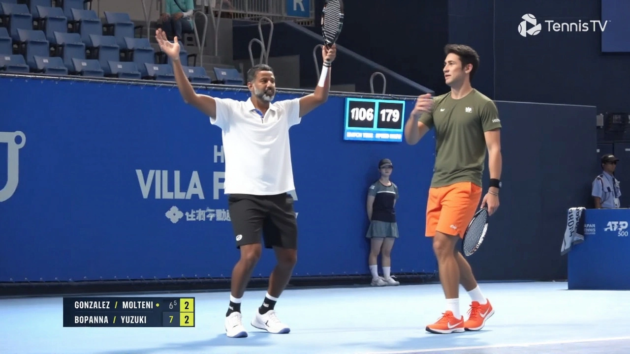 Yuzuki y Bopanna llegan a semifinales de dobles en el Japan Open