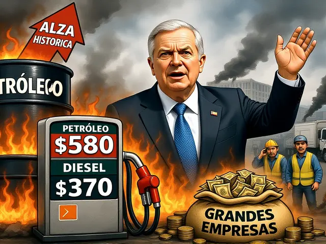 Protestas contra el 'bencinazo' y el ajuste económico de José Antonio Kast